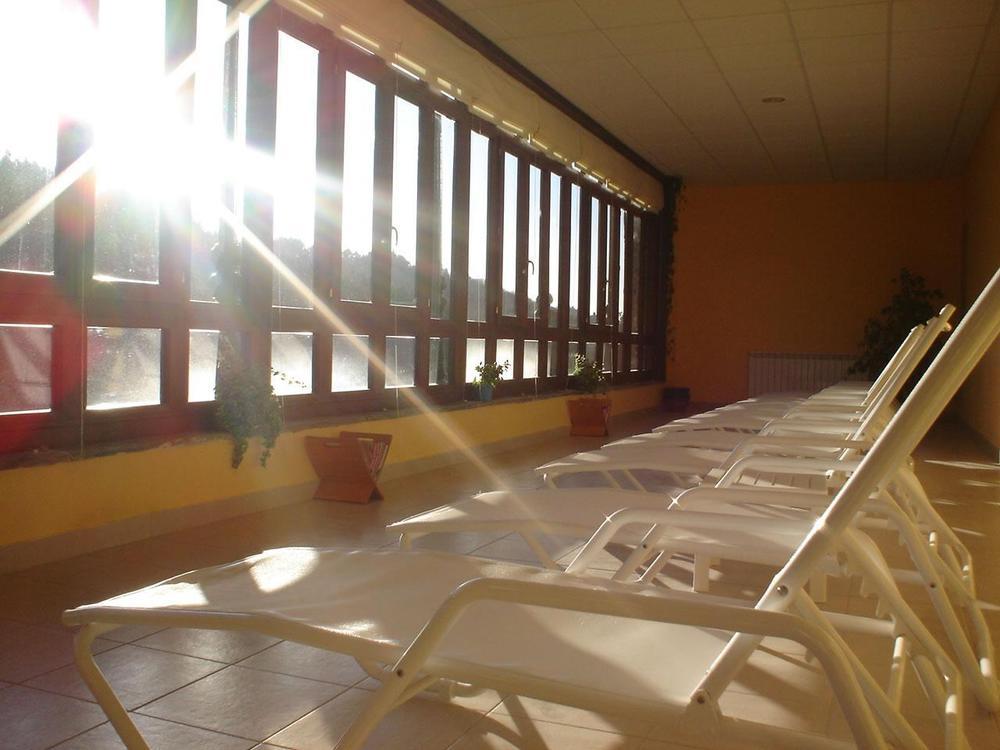 Hotel Balneario Rio Pambre Palas de Rei Exterior foto